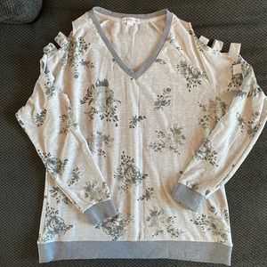 Warehouse One cold Shoulder Sweater